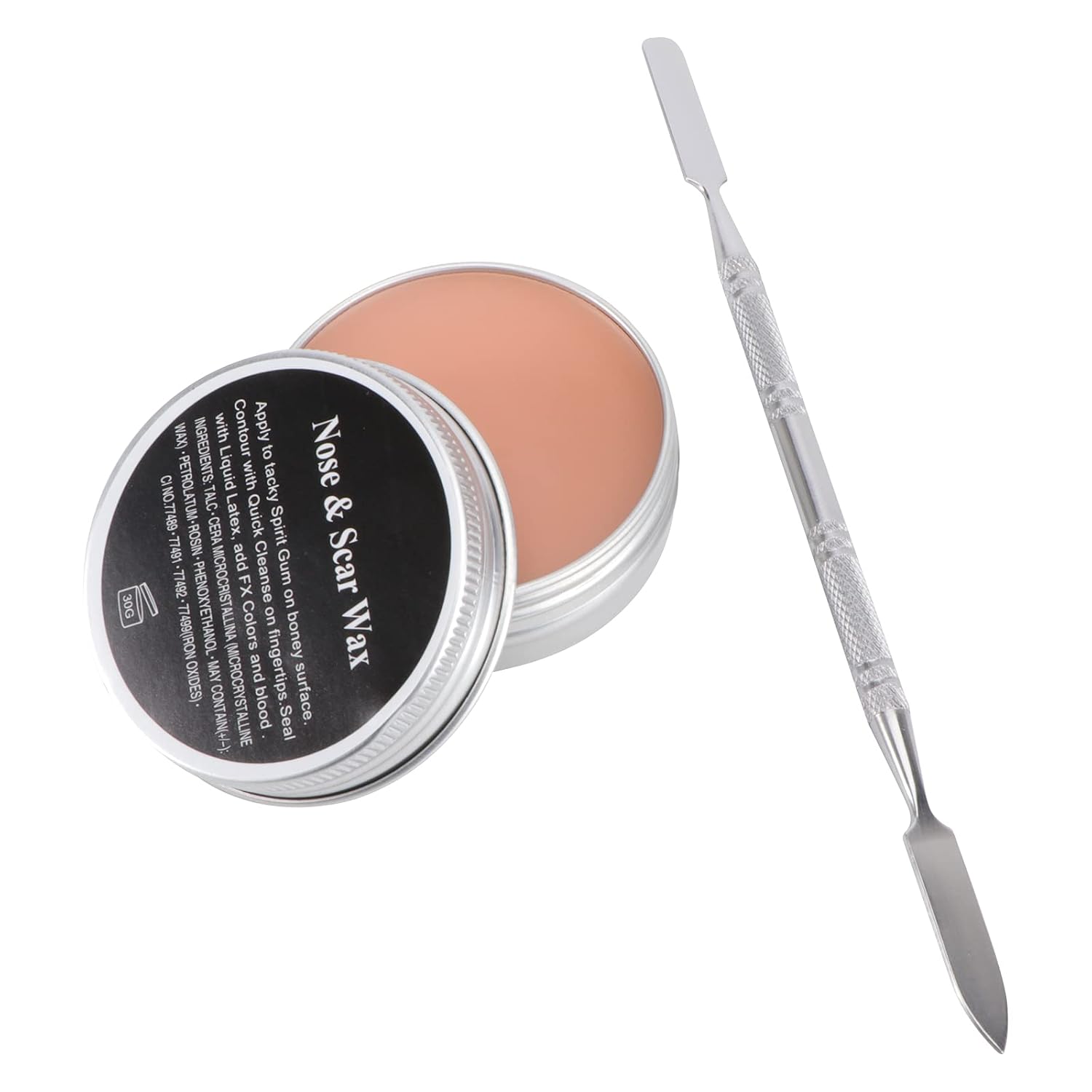 Uonlytech Halloween Scar Wax Makeup Broken Finger Cream Special Effects Scab Tool Makeup Wax Kit