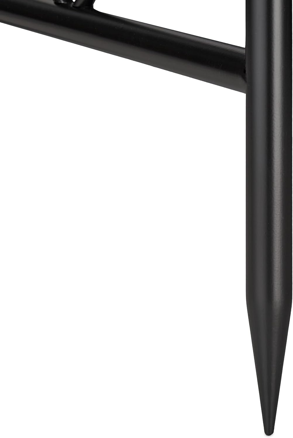 Relaxdays Metal Rose Arch, Garden Arbour, HxWxD: 225 x 104 x 40 cm, Sturdy Climbing Support for Plants & Flowers, Black