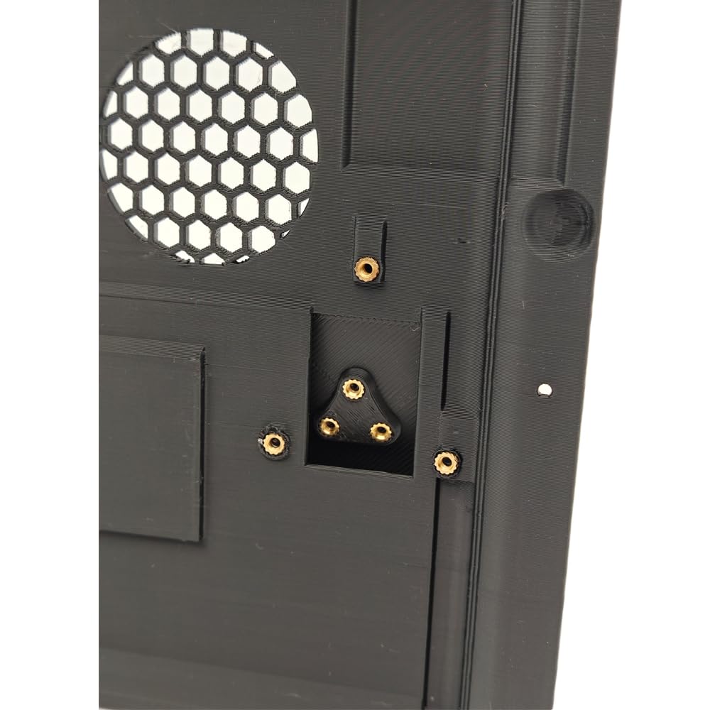 Generic Legion Go Back Cover, PC resistente al calore, stampa 3D, design cavo, copertura portatile per dispositivi elettronici