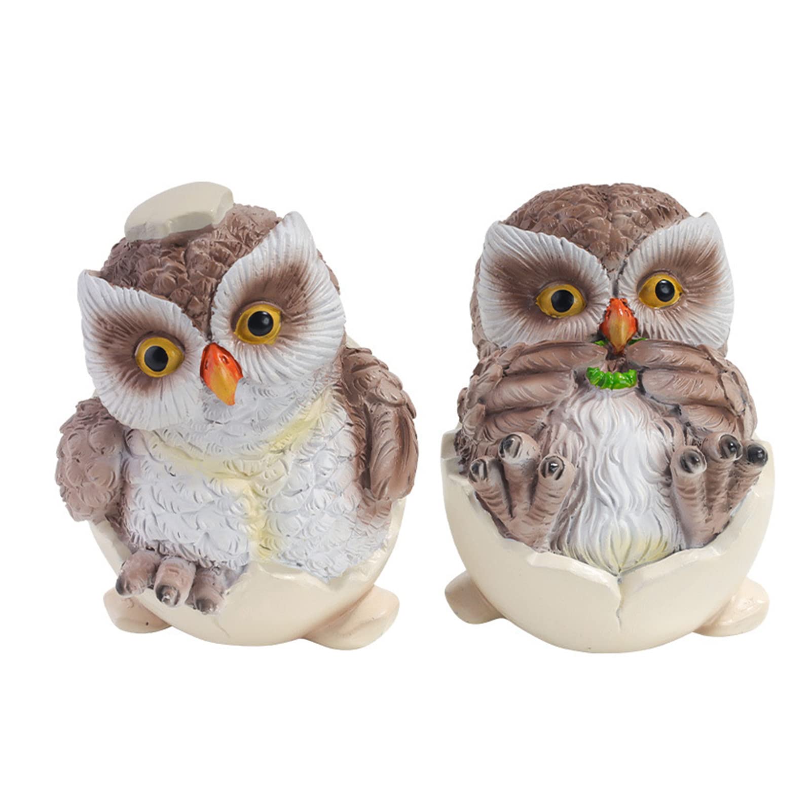 インテリアふくろう二羽