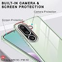 TheGiftKart Ultra-Hybrid Crystal Clear Back Case Cover for Samsung Galaxy M56 5G / F56 5G | Shockproof Design | Hard Back Cover Case for Samsung Galaxy M56 5G / F56 5G (PC & TPU, Transparent) gallery image