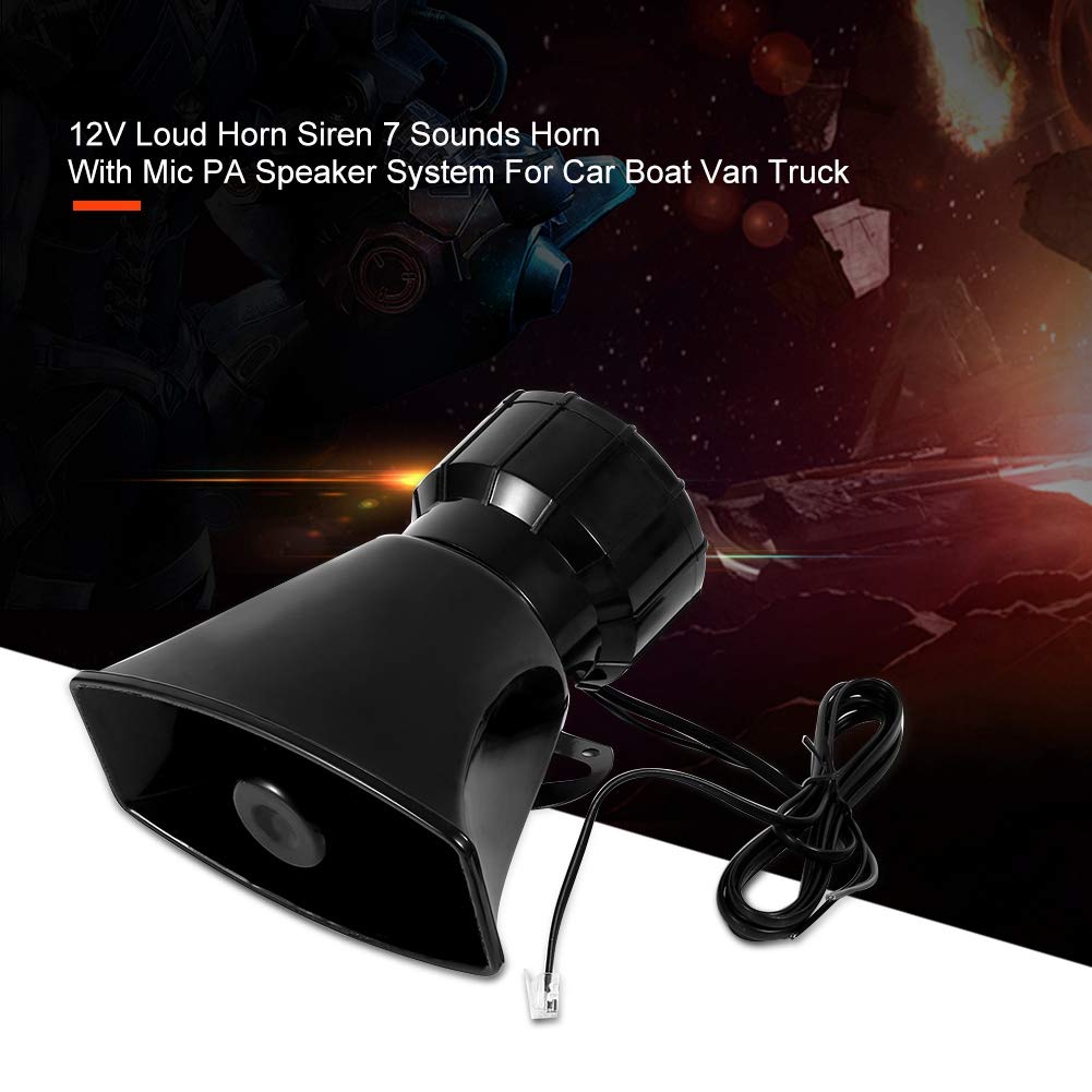 2023 12V 100W Politie Sirene Luchthoorn Megafoon Tone Claxon Auto Waarschuwing Alarm Luidsprekers Luide Microfoon PA systeem Emergency Versterker kopen vanaf een prijs van 5.95 2023 12V 100W Politie Sirene Luchthoorn Megafoon Tone Claxon Auto Waarschuwing Alarm Luidsprekers Luide Microfoon PA systeem Emergency Versterker kopen vanaf een prijs van 5.95