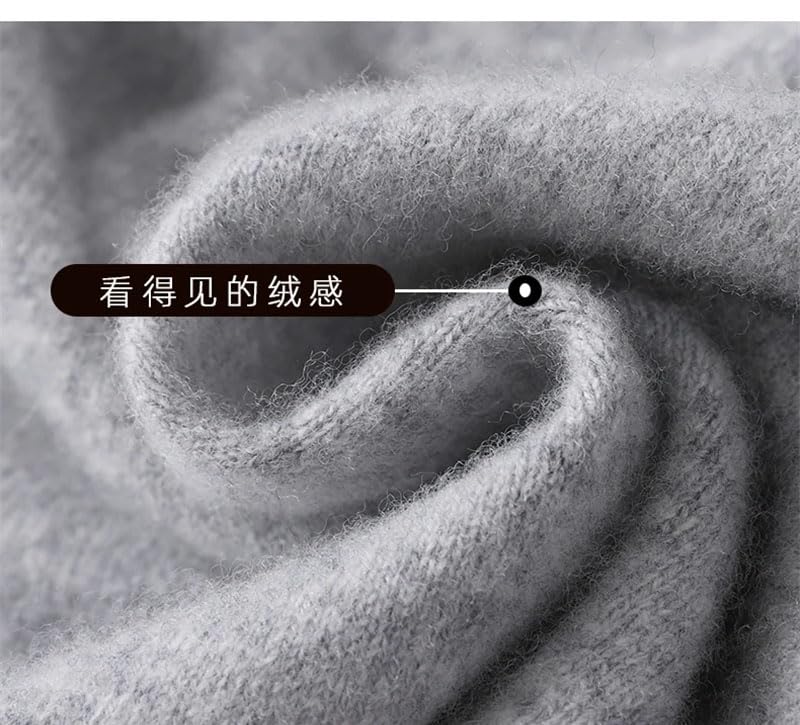 Men's 100 Percent Wool Sweaters O-Neck Knitted Long Sleeved Pullover Solid Casual Warm Jumper4