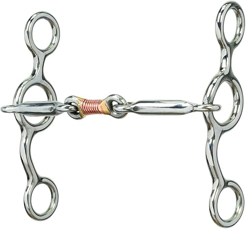 Miniatura 2 de Weaver Leather Broca de pony de 4-58", boca de corrección, negro pulido