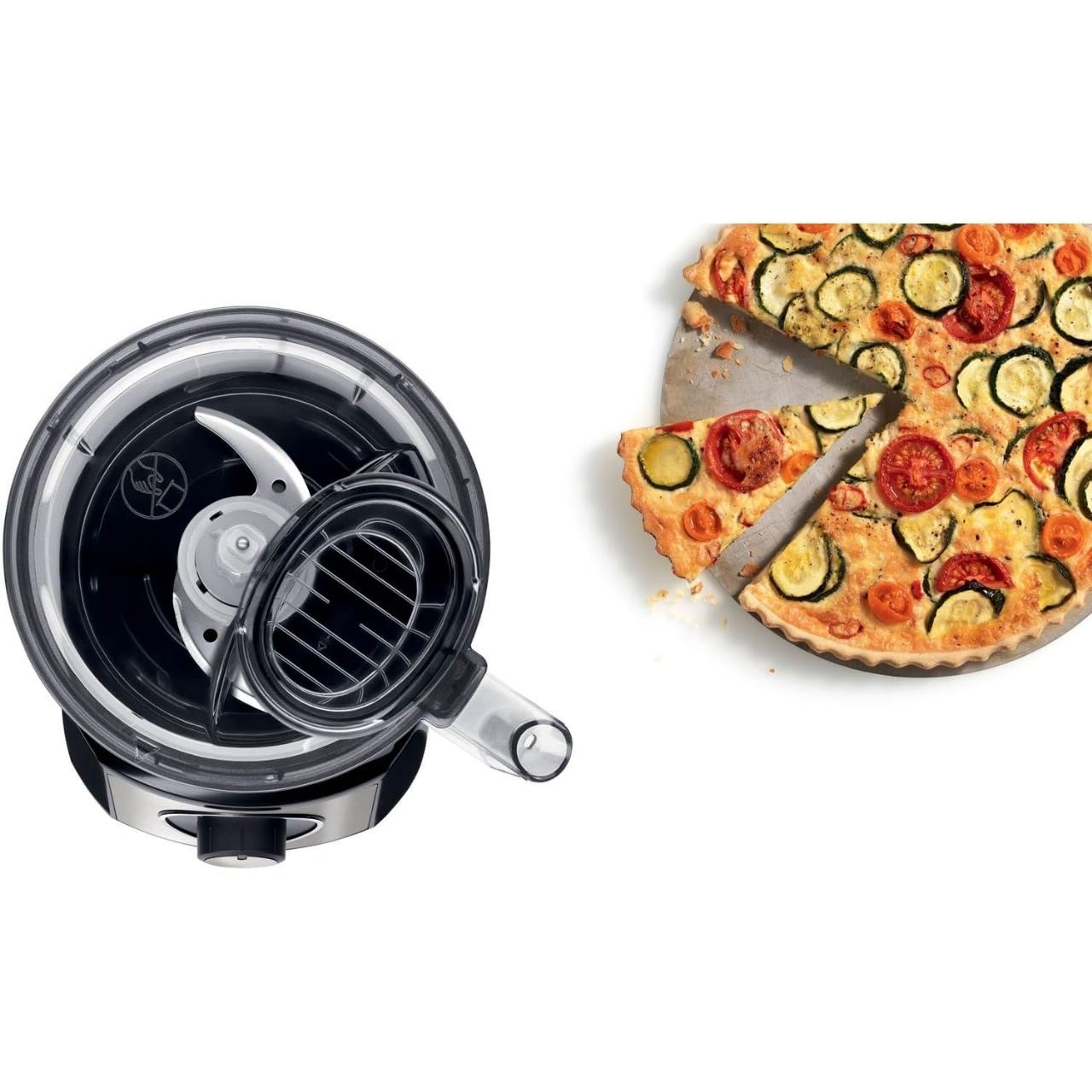 Bosch MultiTalent 3 Robot da cucina 2,3 litri, 800 W, 2 velocità + funzione pulsazione -17000 giri/min - acciaio inox spazzolato - MCM3421M