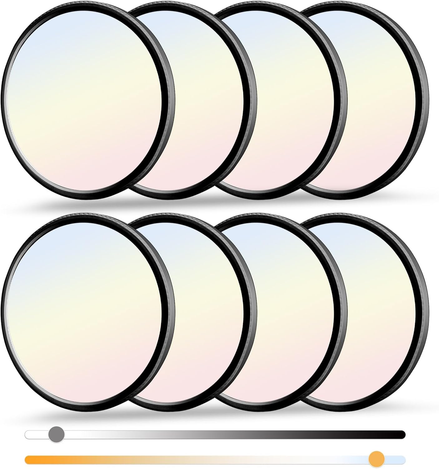 8 Pack 12 Inch Dimmable LED Flush Mount Ceiling Light Fixture 28W 3200LM 5 Color Temperature in One Super Slim Round Ceiling Lamp Low Profile Ceiling Lights for Living Bedroom Kitchen Laundry Black