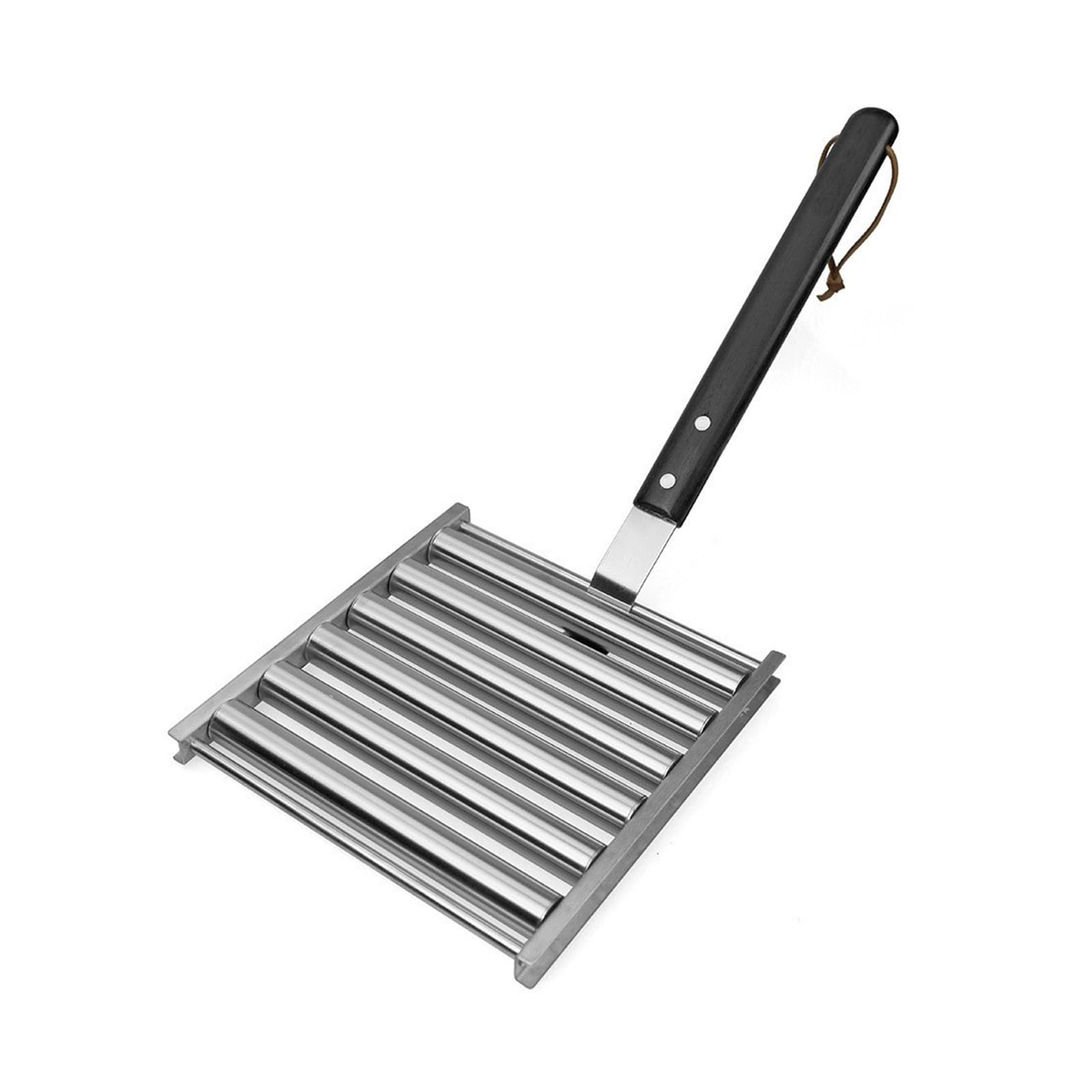 Tsophreniq Detachable Nonrust Steel Sausage Rollers Grills for Outdoor Cooking and Camping Easy Assembly Sturdy Food Grade Design Removable Sausage Rollers for BBQ