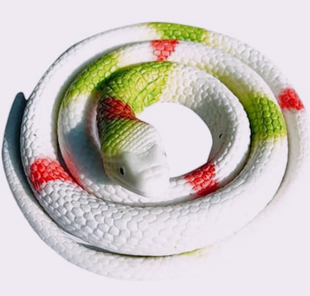 Real Looking Rubber Snake Prank Toy, Snake Toy, (White), Soft Snake… (B0CVBKLPCN) Amazon Price History, Amazon Price Tracker