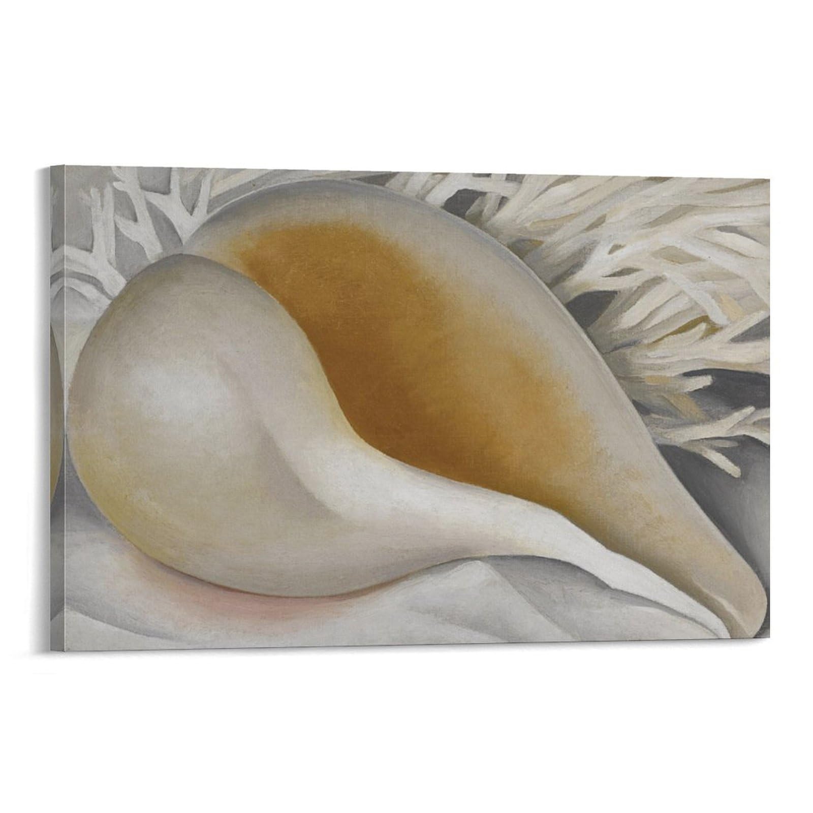 KOOHTAA Georgia O'Keeffe Shell Art Poster Hanging Picture Poster Cool Artworks Painting Wall Art Canvas Prints Hanging Picture Posters 16x24inch(40x60cm)