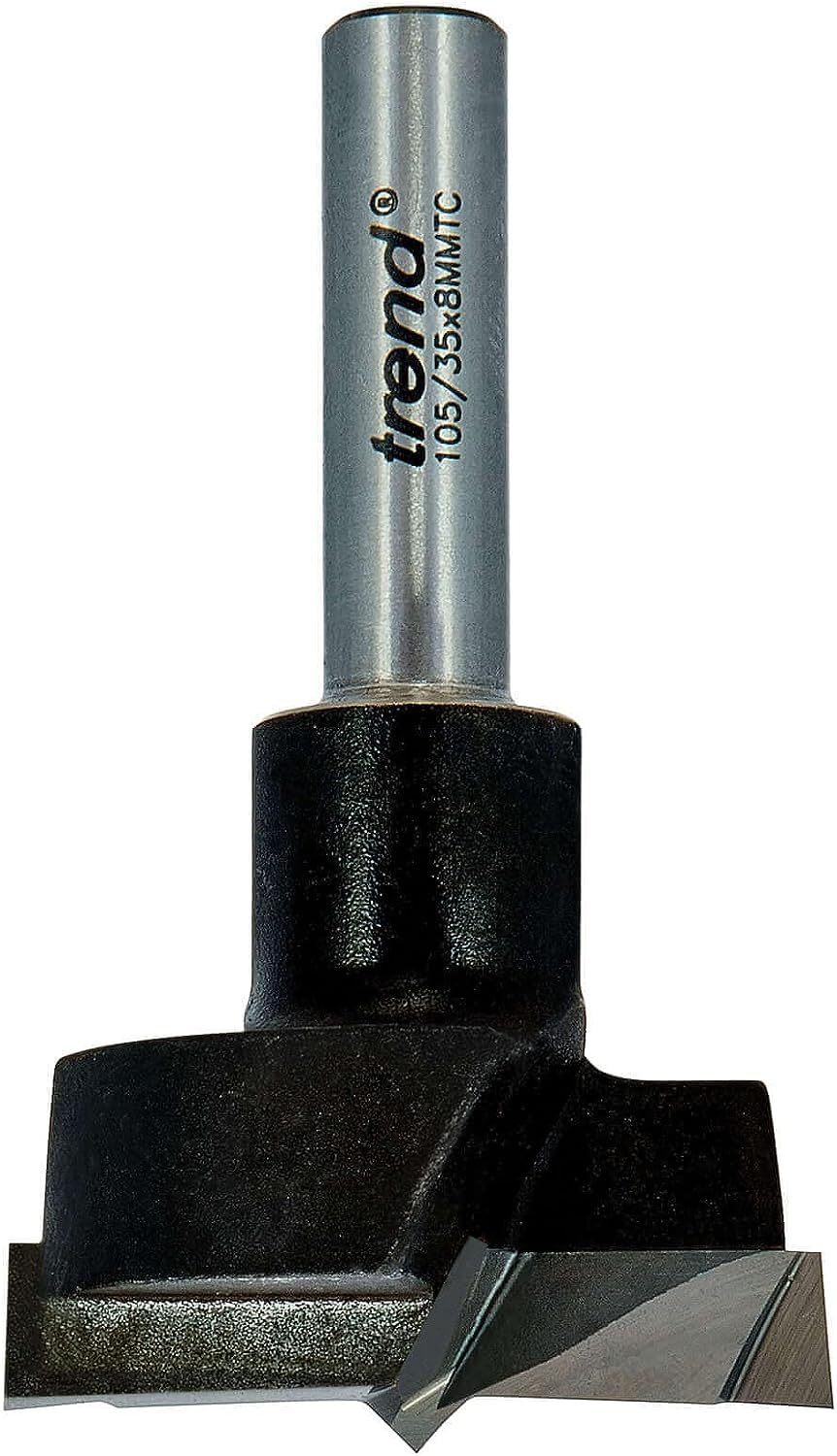 Trend 105/35X8MMTC BIT 35 mm średnica zawias, srebrny