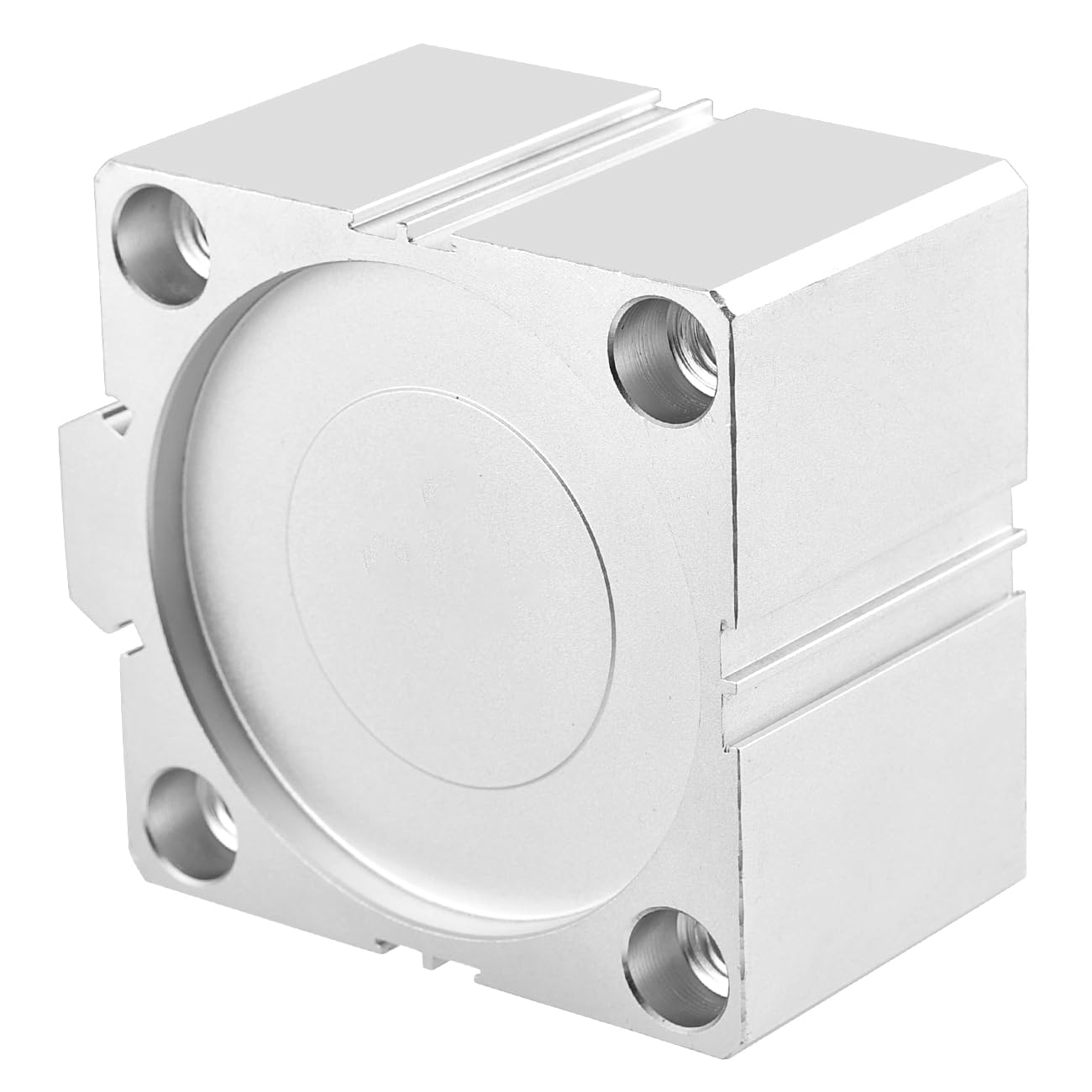 Heschen Cilindro pneumatico compatto in alluminio, SDA 100-20, foro 100mm, corsa 20mm, PT3/8 '' dimensione porta, doppio effetto