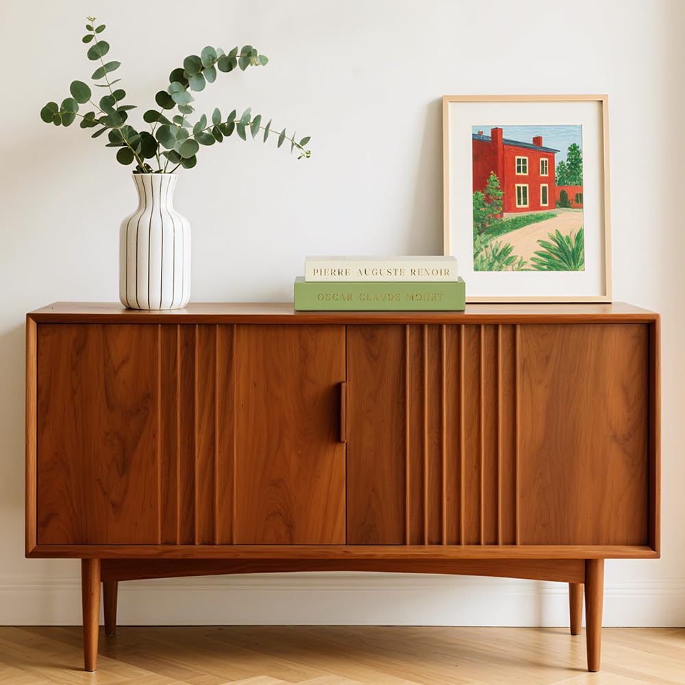 FOOMAN Libri decorativi per la casa – Set di 2 libri finti in lino per tavolino da caffè, decorazione moderna per la casa per soggiorno e mantello, neutro, impilabile, scatola portaoggetti per libri