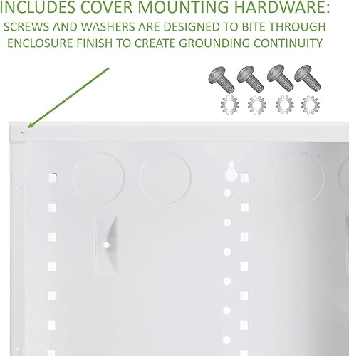 Miniatura 4 de On-Q EN1200, caja de 12 pulgadas, con cubierta para atornillar, EN1400