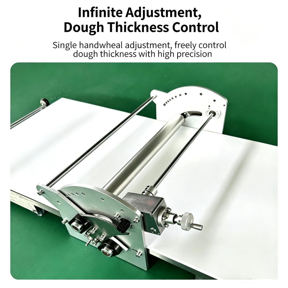 Machine Compacte à Pâte Feuilletée, Laminoir Pliable pour Pâtisserie Danoise