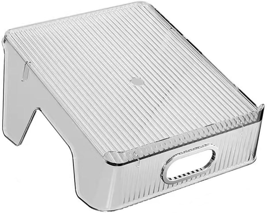 Shoe Slots Organizer Simple Folding Transparent Plastic Shoe Slot Organizer, Can Store 4 to 24 Pairs of Shoes, Space Saving (Color : Silver, Size : 10pcs)