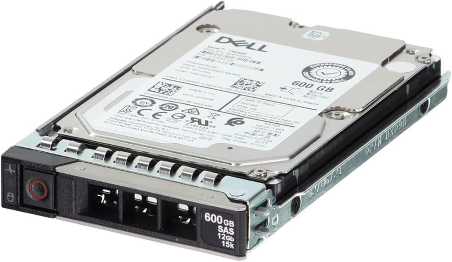 Dell 600GB 15K 12Gbps SAS 2.5 HDD 512n (FPW68) (Renewed)