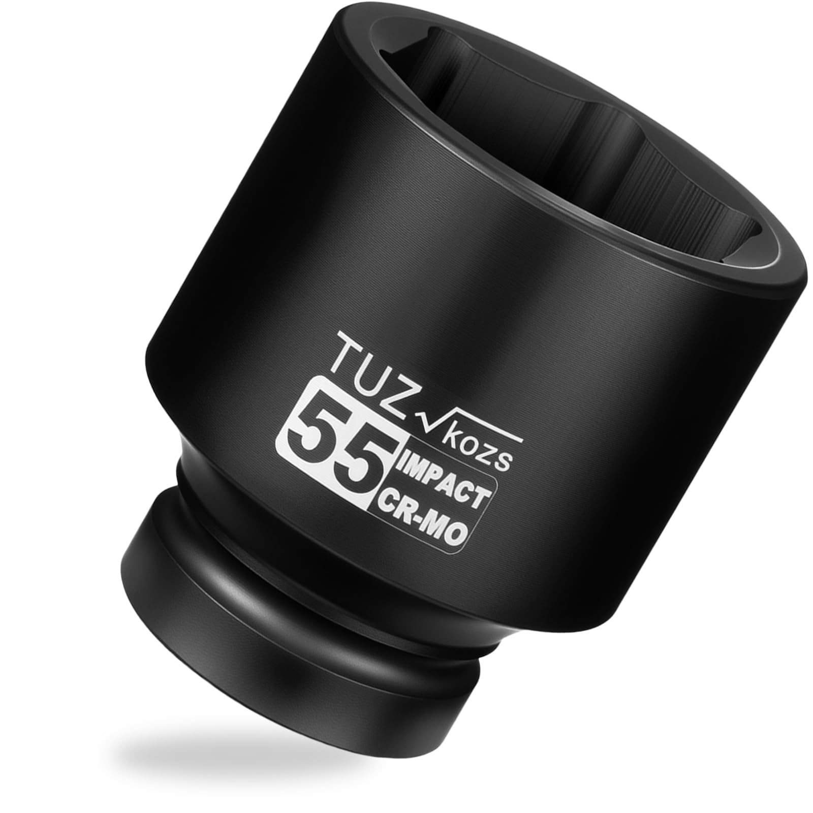 1 Inch Drive 55mm Deep Metric 6 Point CR-MO Impact Socket