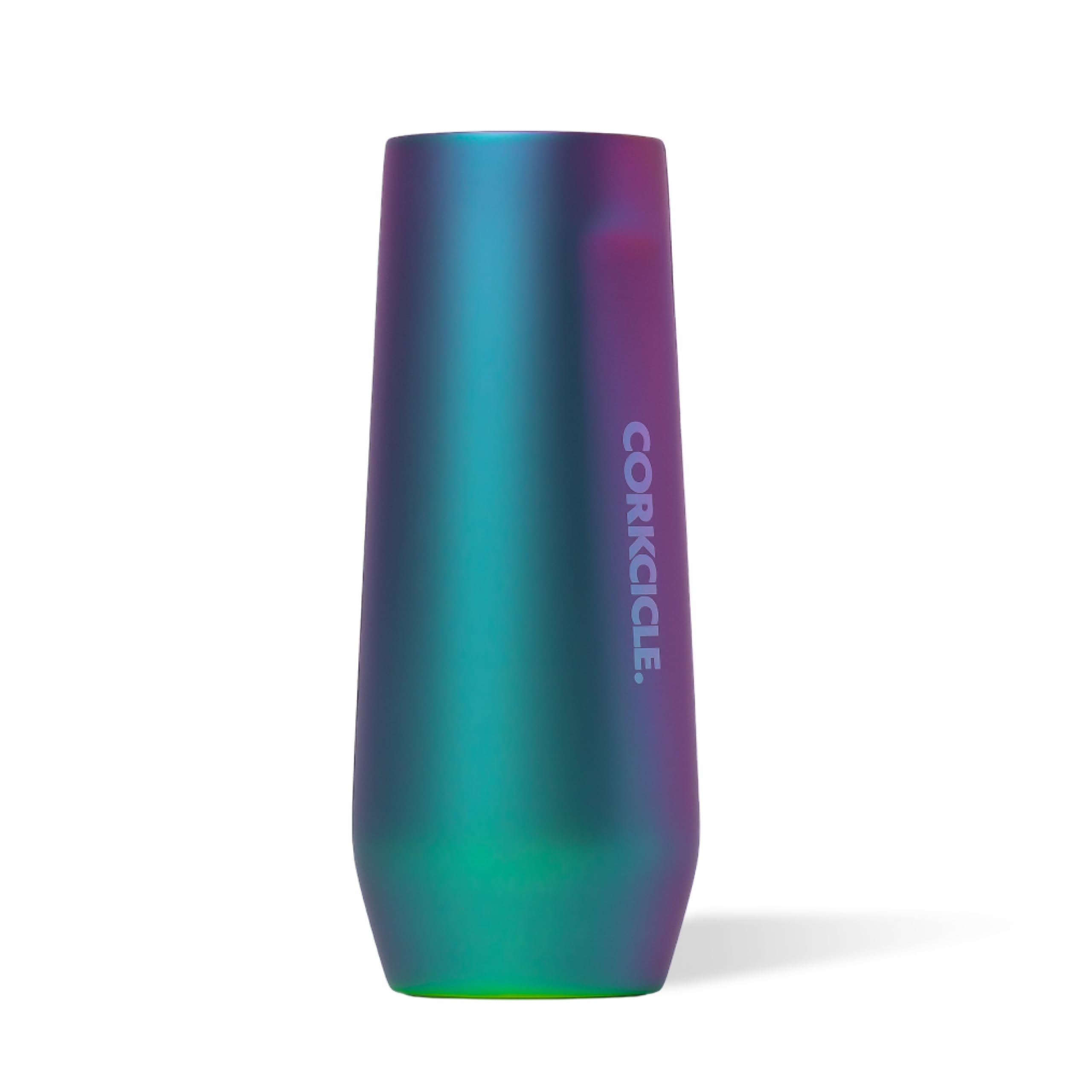 Corkcicle Stemless Flute - Chill Drinks for 9 Hours - Summer Drinkware Gift - 7 oz - Dragonfly