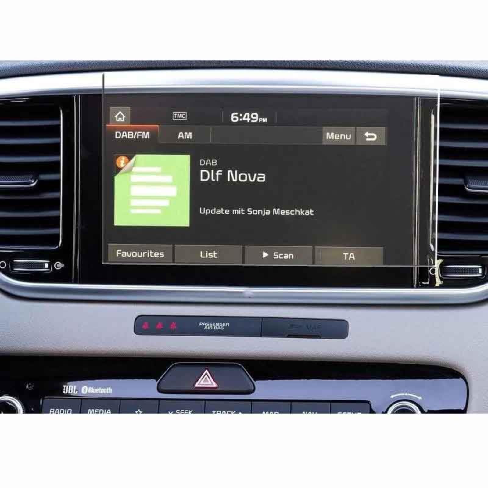 Protection Écran LCD 8 Pouces 176x99mm Accessoires Kia Sportage 4 - 6