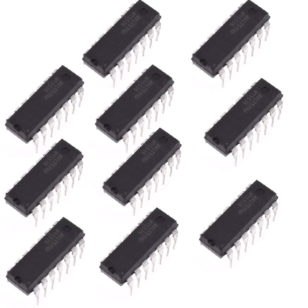 10pcs/lot NE556N Dual Channel Timer NE556 DIP14 IC
