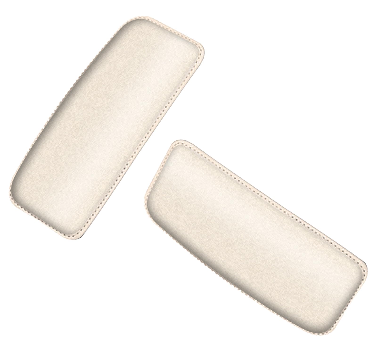 Sponsored Ad – Duomama 2 Pack Universal Car Armrest Cushion Set - Soft Leather Knee, Leg, Elbow Support Pillows for Comfort in Your Vehicle - Automotive Interior Accessories（beige）