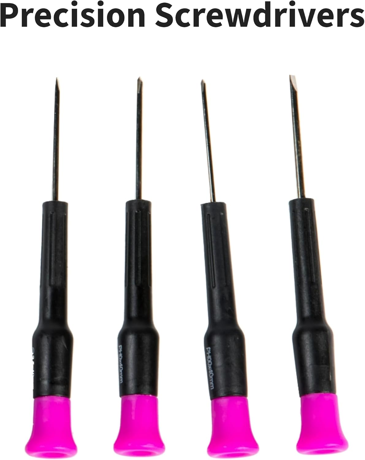 The Original Pink Box PB40TBK 40 Piece Tool Set and Bag, Pink