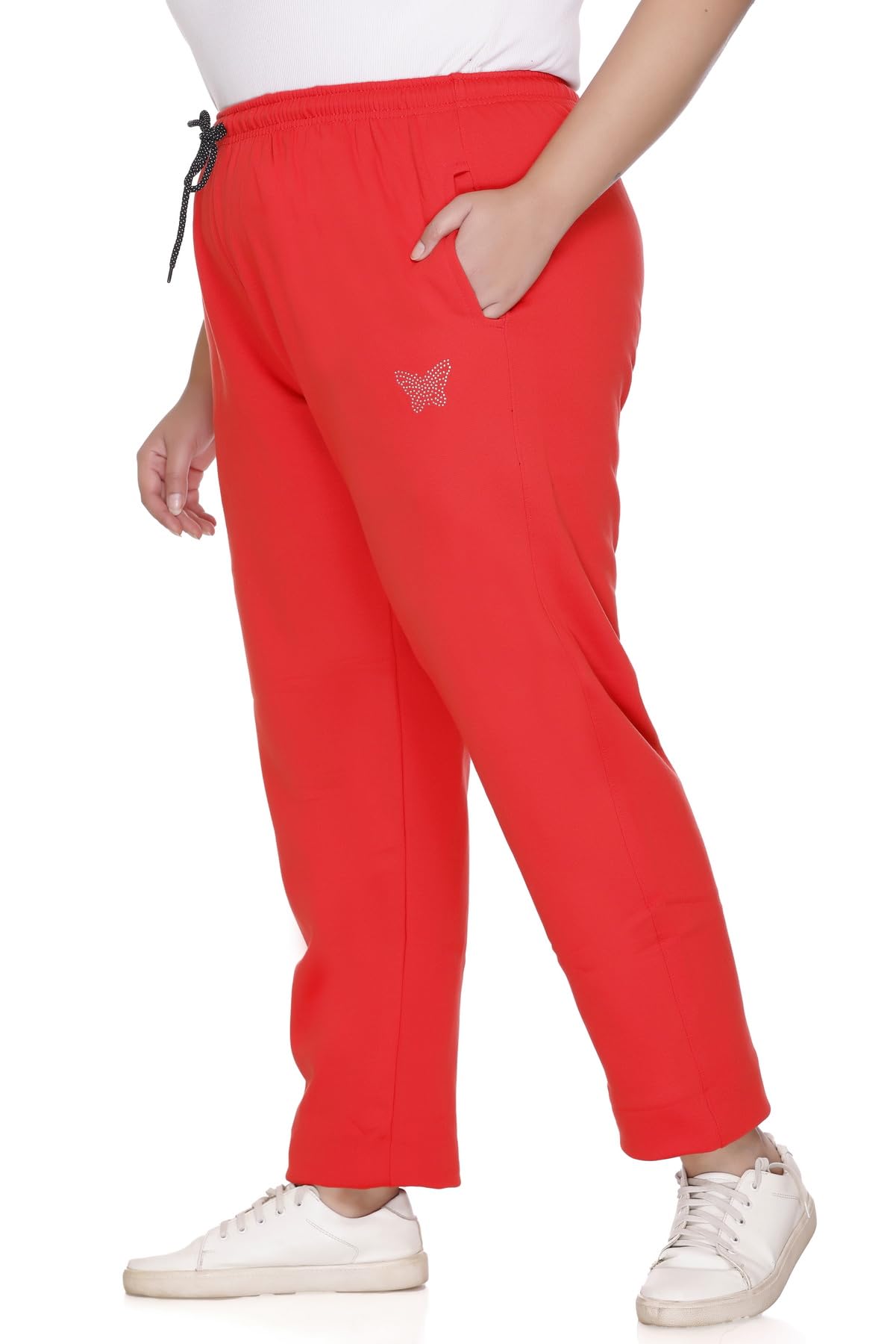 Regular Fit Winter Warm Fleece Track Pants, Lower Sports Trousers for Night and Gym Wear-image-38