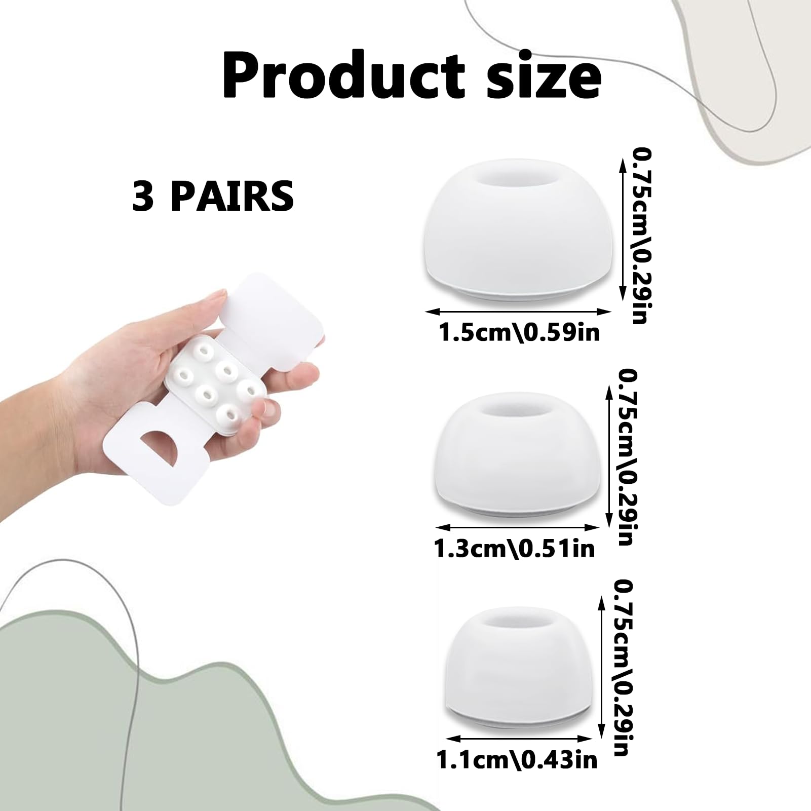 Airpods Pro 4 Embouts Pour Airpods Pro Et Airpods Pro 2 (2e Airpods Pro 4 Embouts Pour Airpods Pro Et Airpods Pro 2 (2e
