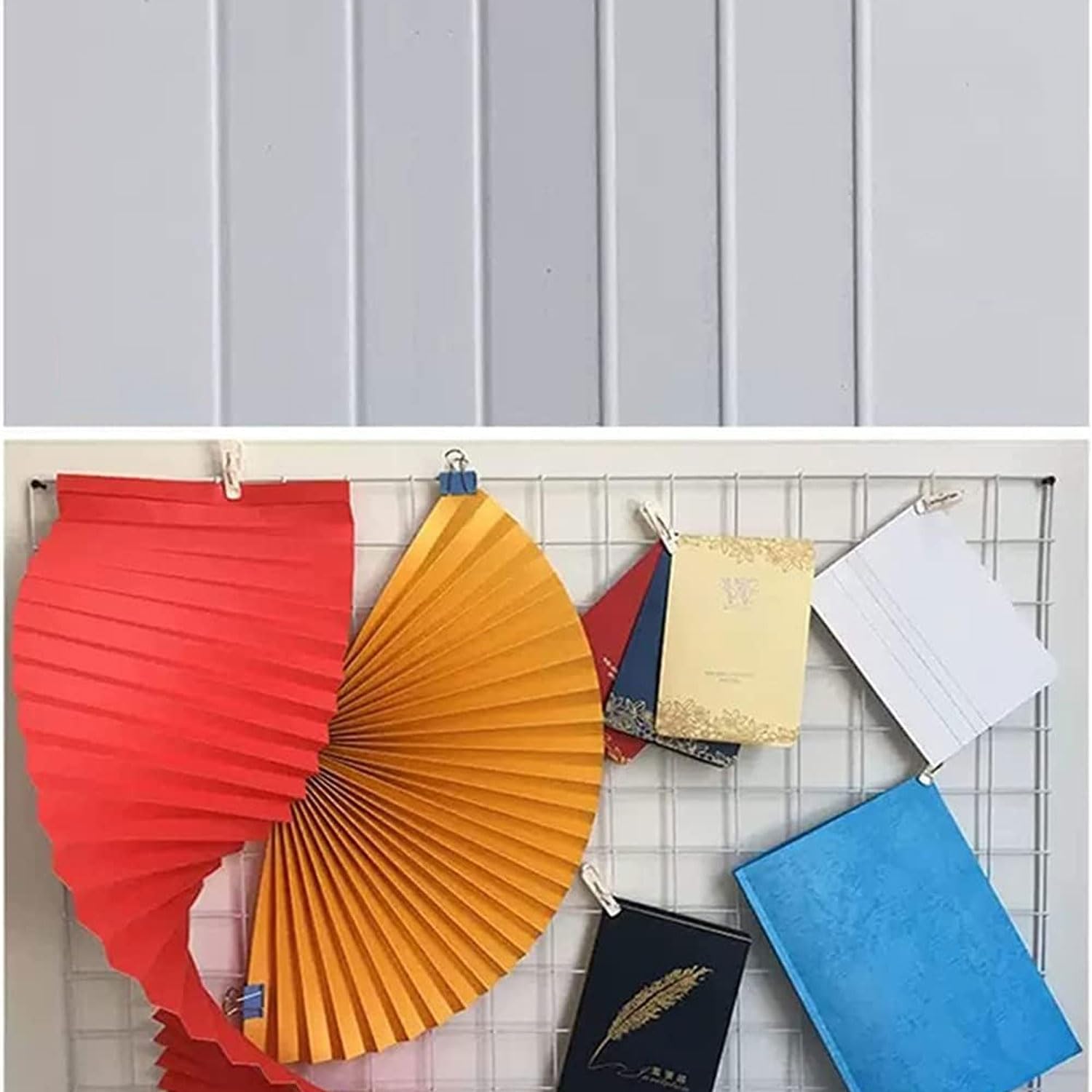 Robuste Falzmaschine, 350 mm, zum Einkerben, 0,8 mm, tragbares Papier-Falten für A3/A4, Grußkarten, Hefte, Fotos und mehr
