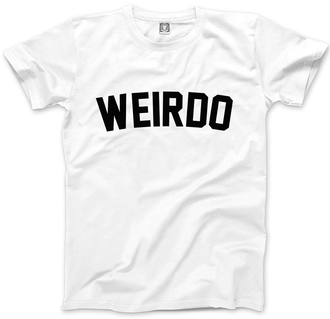 Hotscamp Men's White Weirdo Unisex T-Shirt - XX-Large