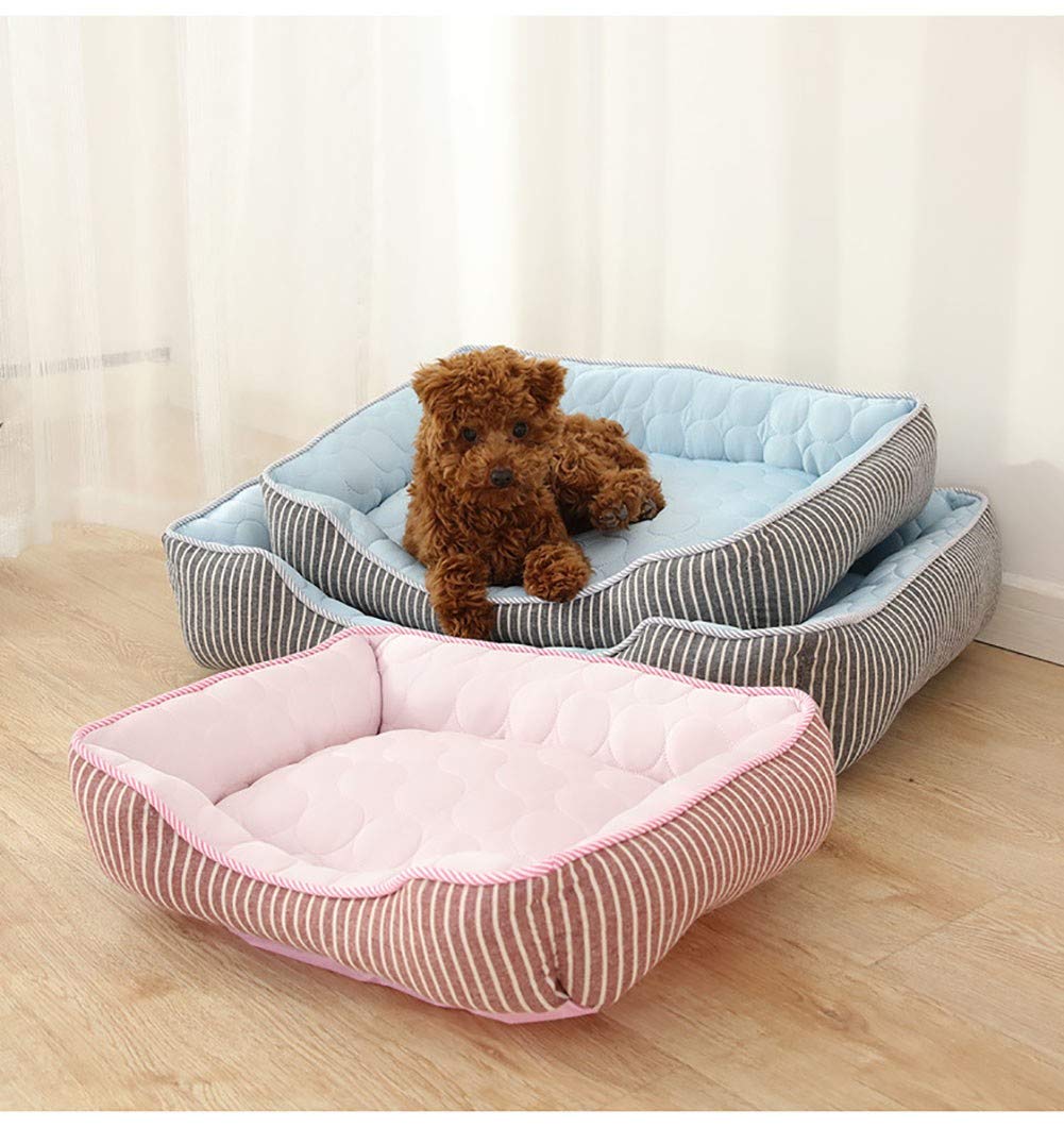 Lit De Chien Rafraichissant Panier pour Chien Rafraichissant pour Chiens Chat Animaux De Compagne Cool Lit Tapis De Couchage D'été 1