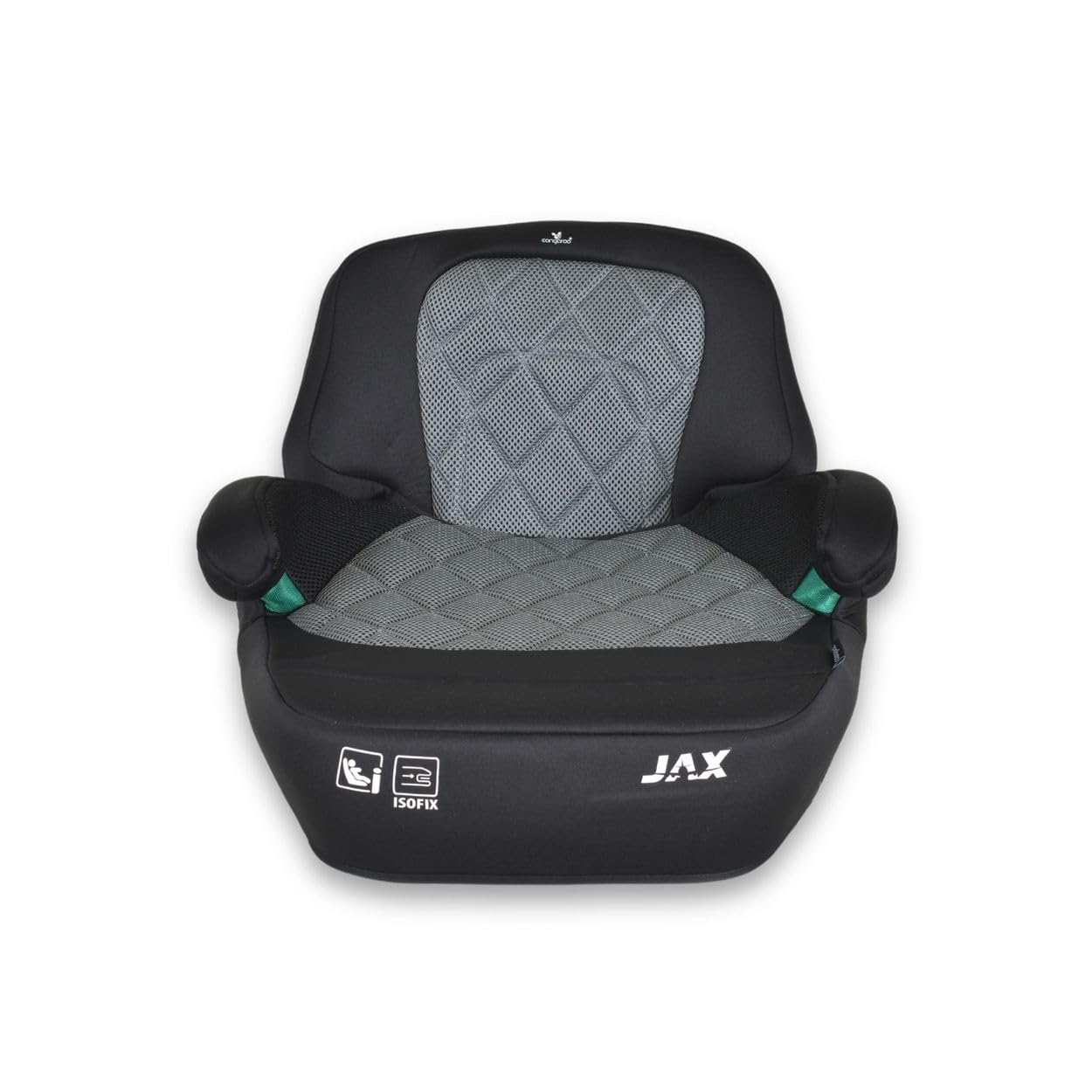 Cangaroo siège enfant rehausseur Jax i-Size 125-150cm groupe 3 Isofix Top Tether, coloris:gris