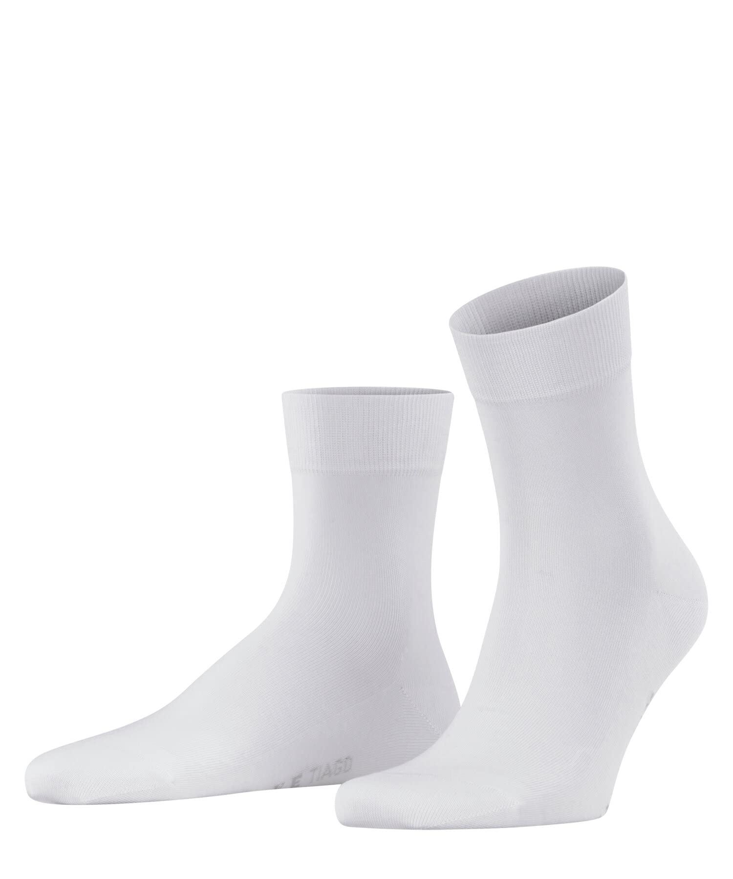 FALKE Men's Tiago M Sso Fil D'Écosse Cotton Plain 1 Pair Socks, White 2000, 10-11