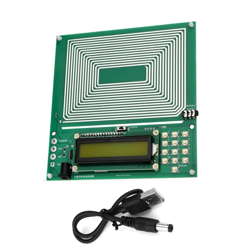 1 set DC5V regolabile 0,01 – 100 kHz 7,83 Hz Risonanza Ultra Bassa Frequenza Generatore di Onde da Impulsi Risonatore Audio Verde
