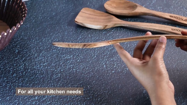 Juego De Utensilios De Cocina De Madera De Acacia - 3, 5 O 7 Piezas, Resistentes Al Calor Y Aptos Para Sartenes Antiadherentes