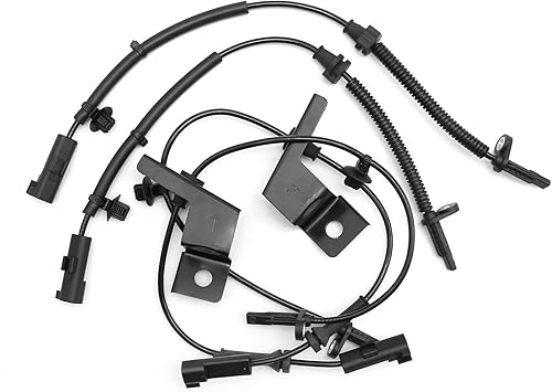 Miniatura 2 de Vkinman 4 piezas ABS sensor de velocidad de rueda DG9Z2C205B repuesto para Ford Fusion 2013-2020 Lincoln MKZ 2013-2018 delantero trasero izquierdo