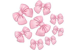 Charming Pink Bows Shoe Accessories for a Delightful Shoe Transformation
