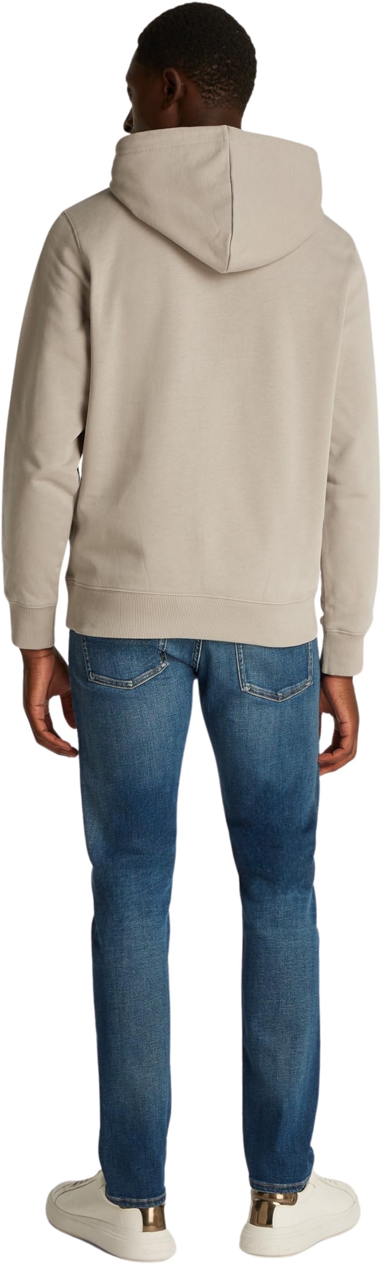 Calvin Klein Jeans Seasonal Monologo Regular Hoodie Felpa con Cappuccio Uomo