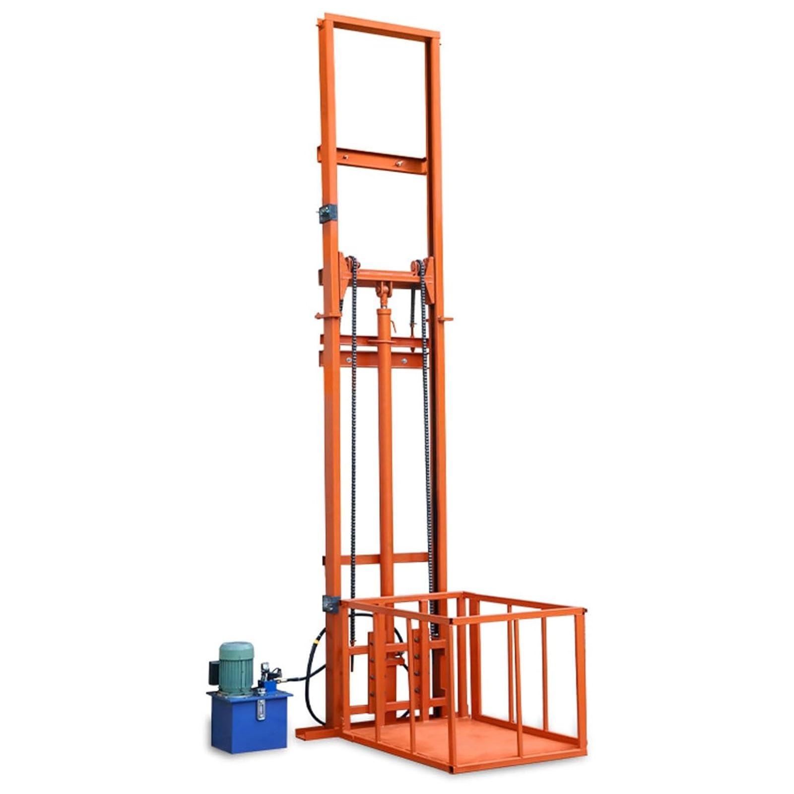 Ascenseur de fret hydraulique industriel, plate-forme élévatrice électrique murale, capacité de 1000 kg pour le transport de marchandises dans les usines et la logistique