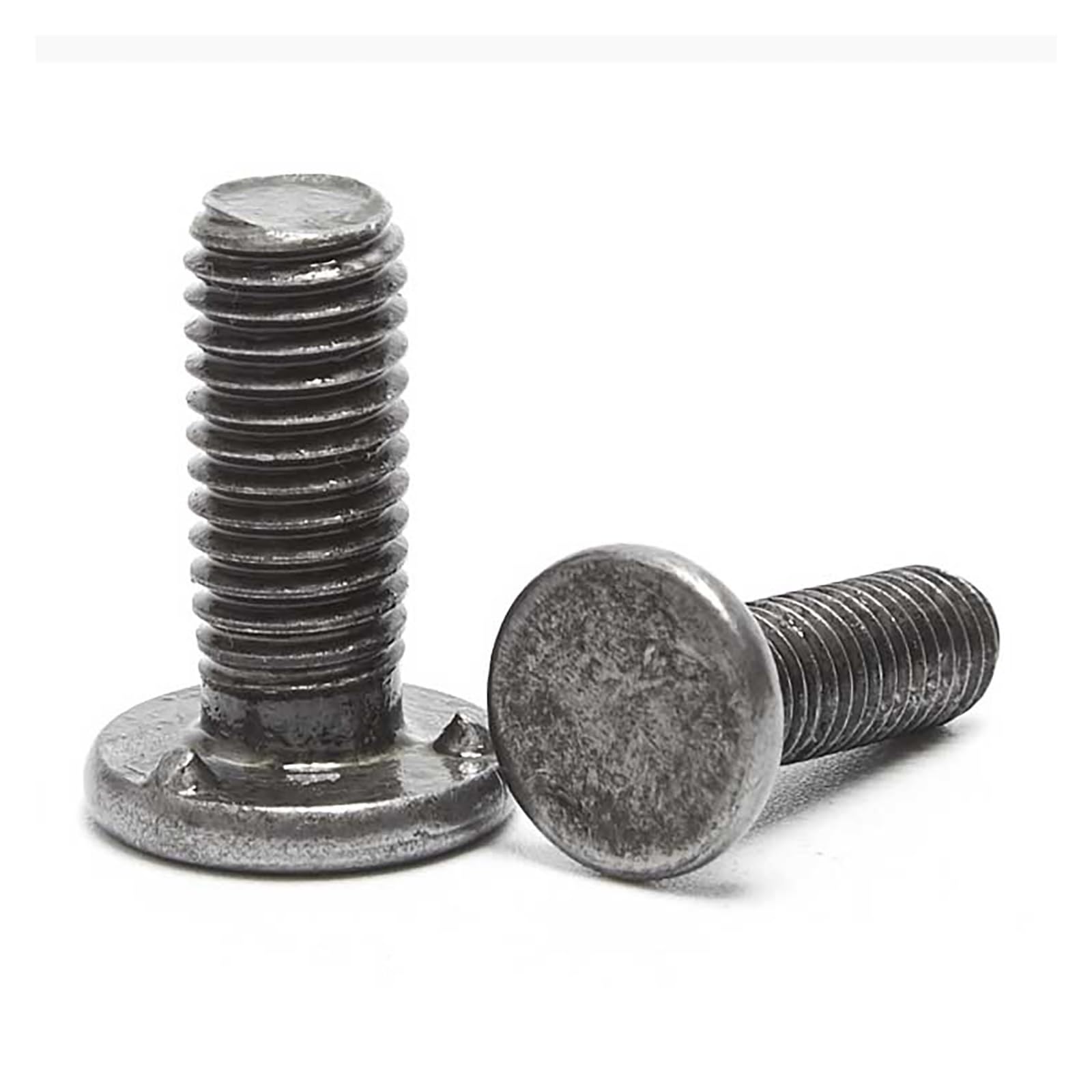 Muarted Men's 40Mm 20/30/50/100Pcs Iron Welding Screws Three Point Position M5 M6 M8 M10 Size Studs Bolts Auto Machinery Parts Fasteners Standard Thread Pitch(,M8 (30Pcs))