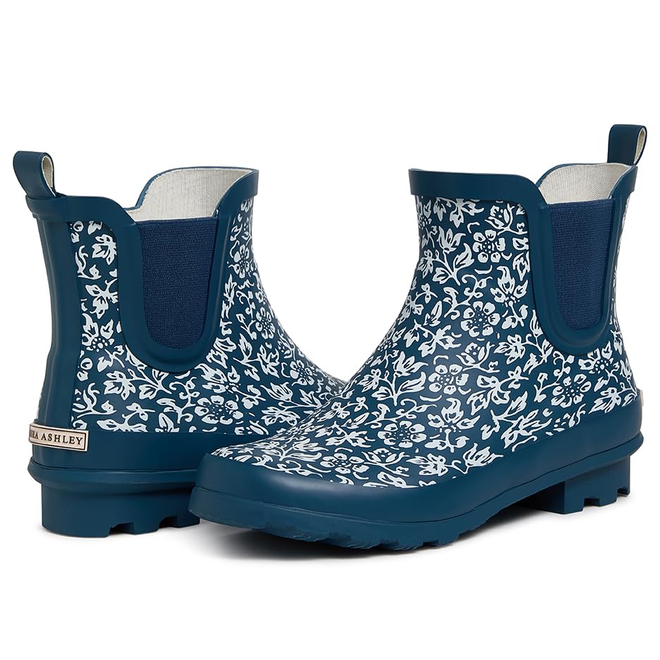 Image of Laura Ashley Women's Waterproof Mid Cut Rain Boots