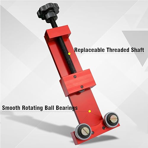 Miniatura 3 de Bentolin 66490 Cortador de filtro de aceite Herramienta de corte de aluminio en rojo Se adapta a filtros Rango de 1-34" a 5-34" de pulgada de