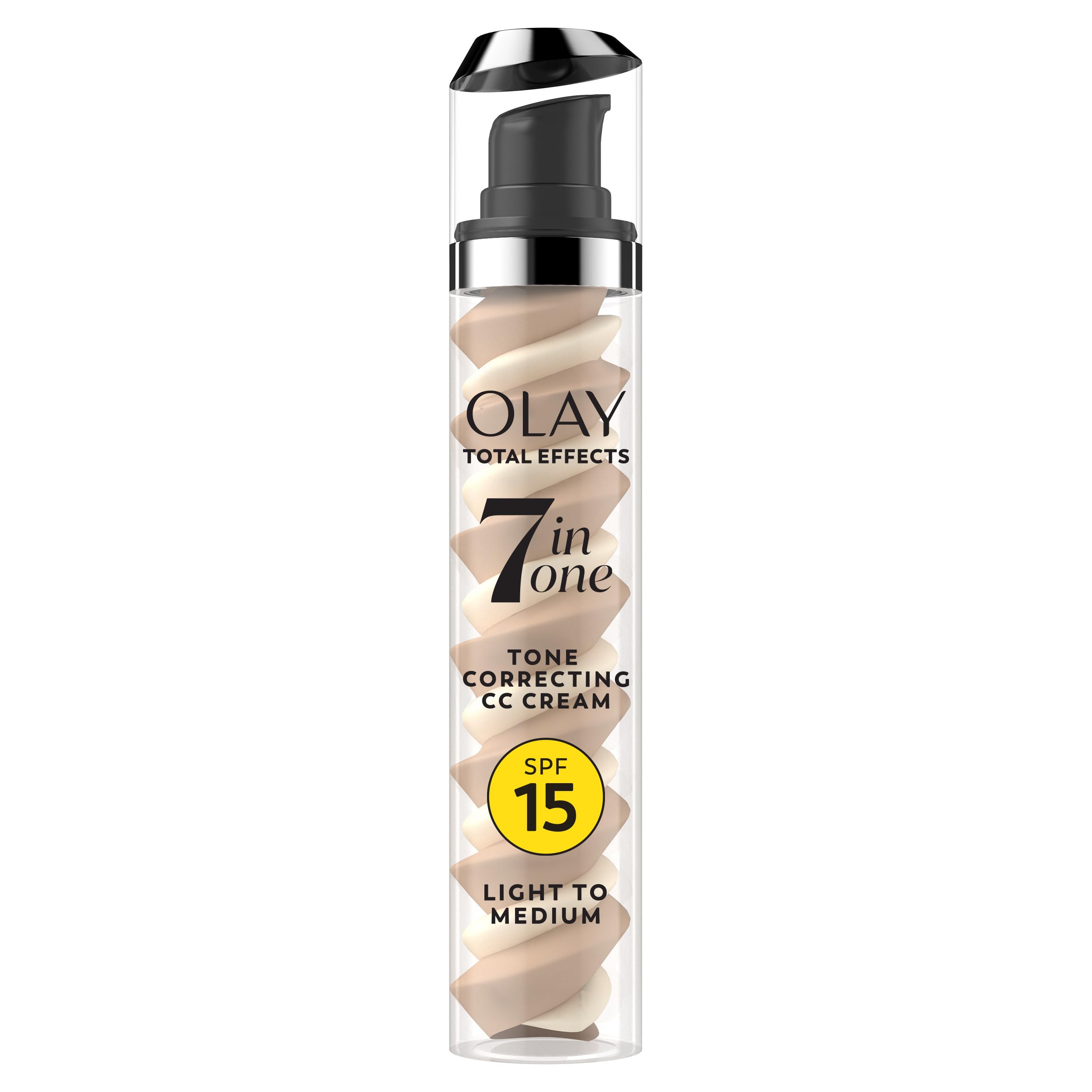 OlayTotal Effects 7-In-1 Tone Correcting Uv Moisturizer, Light To Medium - 1.7 Oz