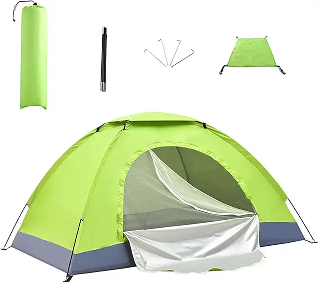 Tente 1 place ultra légère imperméable pour randonnée et camping