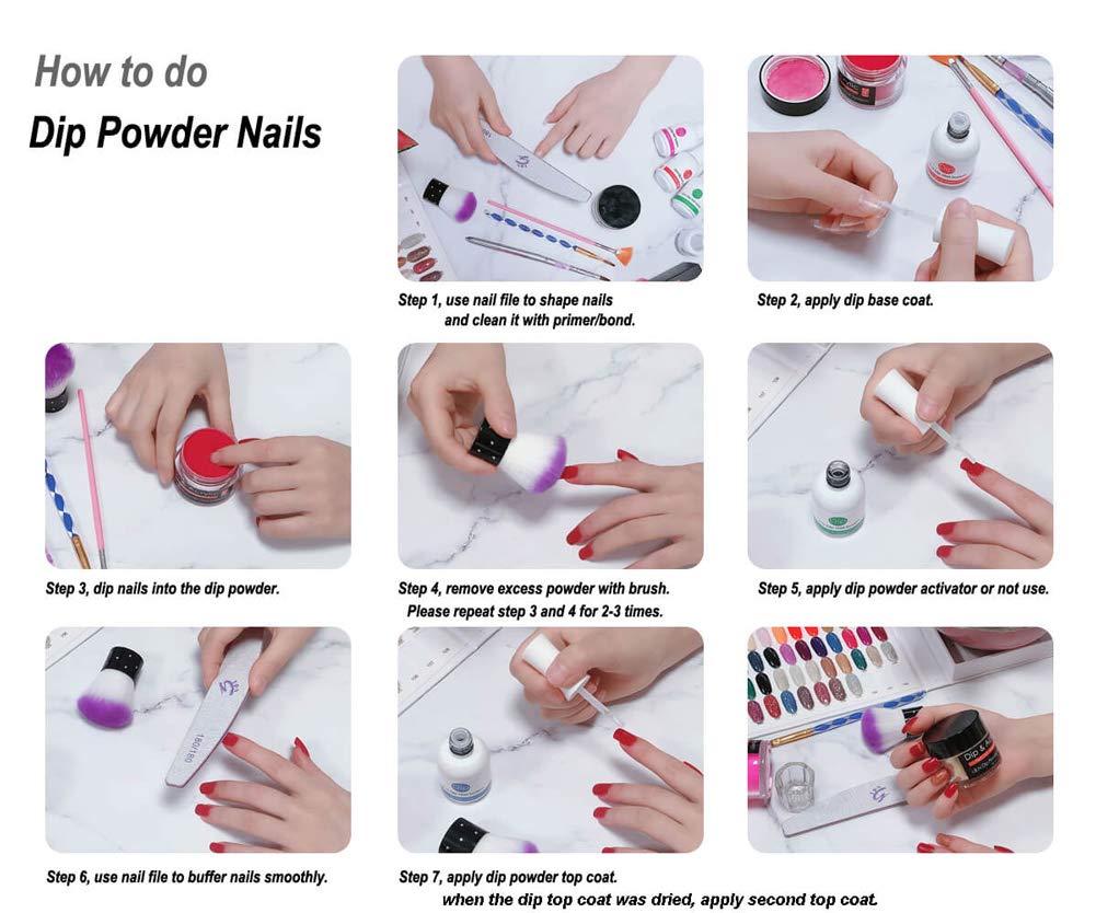I.B.N Dark Gray Glitter Dipping Powder 1 Ounce (Added Vitamin) Nail Dip Acrylic Powder, No UV LED Lamp Required (DIP 049)