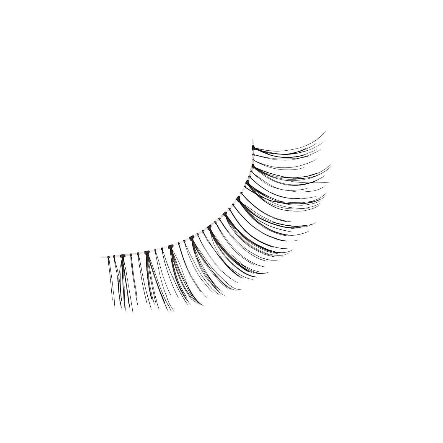 KISS Looks So Natural False Eyelashes Multipack, Lightweight  Comfortable, Tapered End Technology, Reusable, Cruelty-Free, Contact Lens Friendly, Style Flirty, 5 Pairs Fake Eyelashes Black