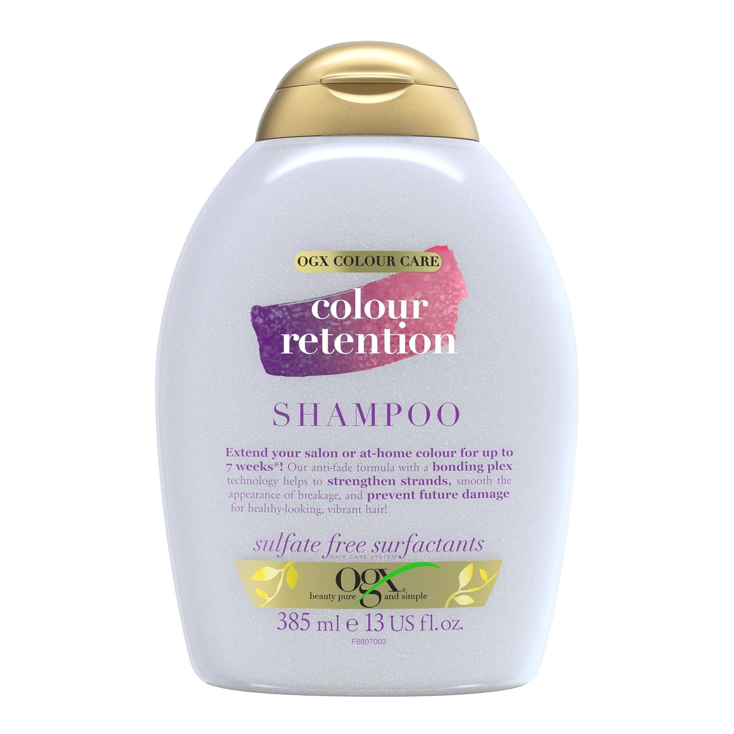 OGX Colour Care Colour Retention Shampoo, 385 ml, Sulfate Free