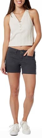 Unionbay Womens Darcy Stretch 5" Inseam Short