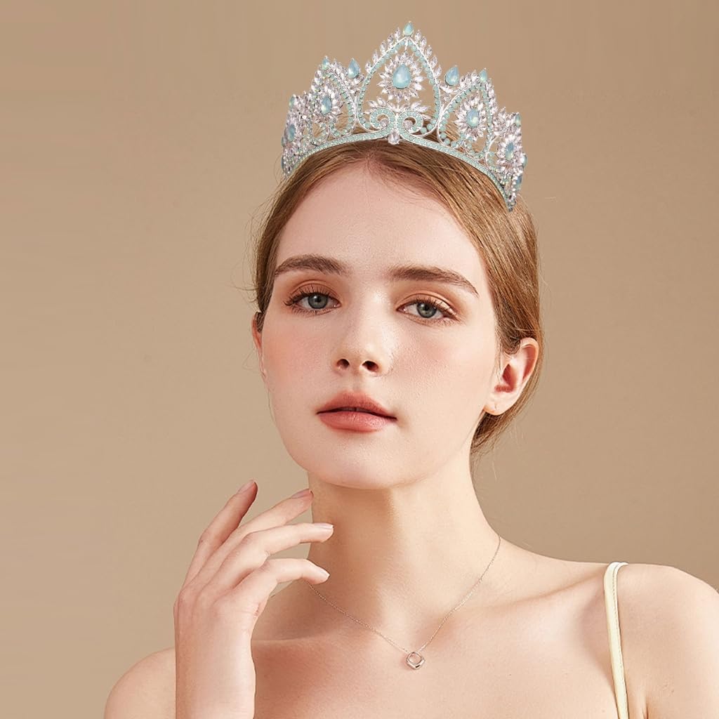 Delicate Tiaras Princess Headbands Elegant Hairbands for Birthday Party Photo Props Headwear Crowns