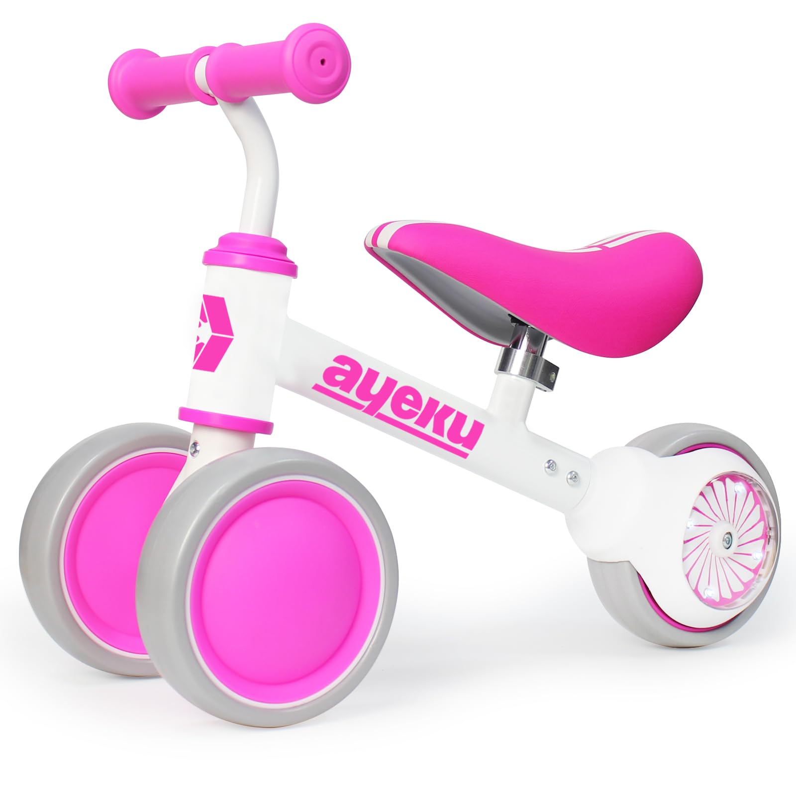 AyeKu Baby Balance Bike for Toddlers 1-3 yrs, Rose Flower โ image 1